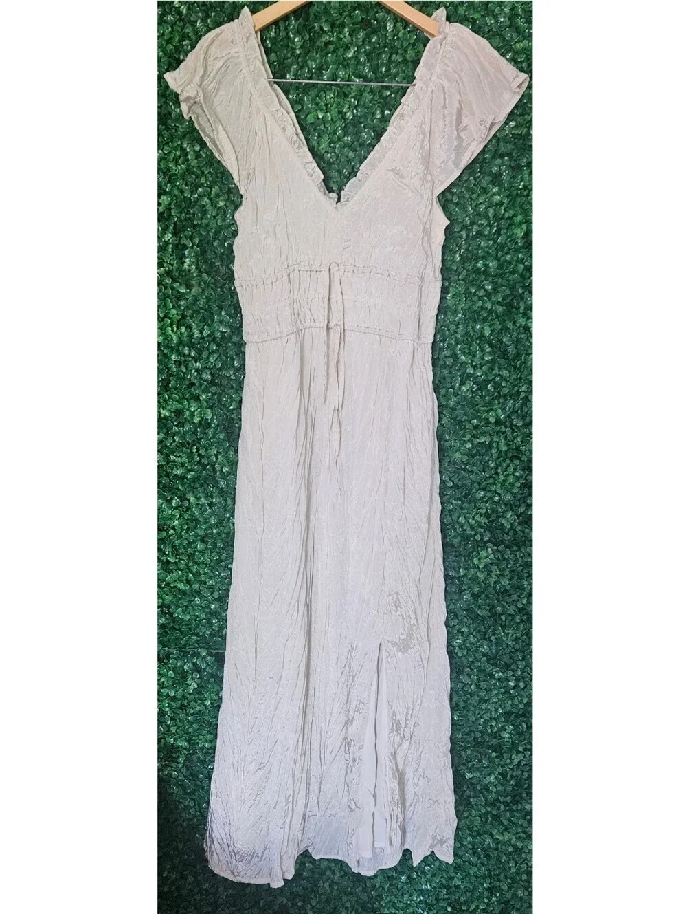 J. Crew Palermo Dress in Viscose-Blend Crinkle